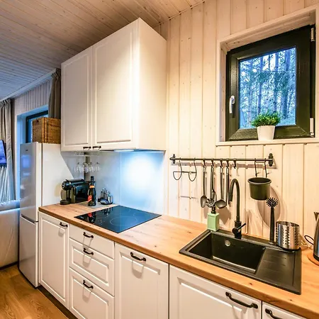 Heban Forest Cabin&sauna Starlink Prázdninový dům Tomczyn