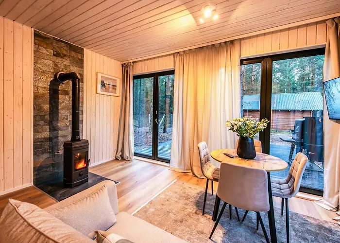 Heban Forest Cabin&sauna Starlink Tomczyn