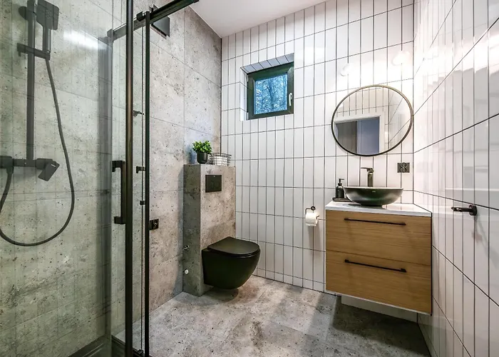 Dom wakacyjny Heban Forest Cabin&sauna Starlink Tomczyn